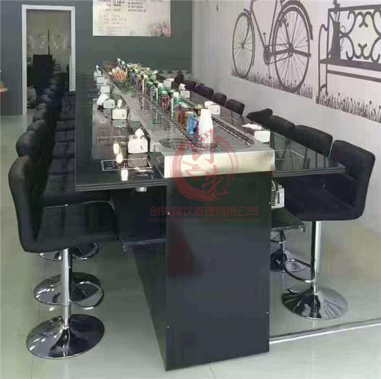 自助旋转火锅设备