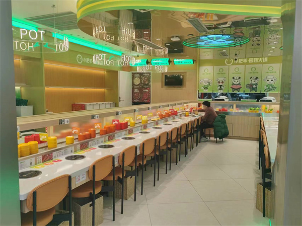 菏泽旋转小火锅设备