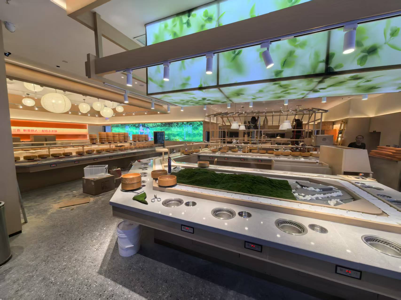 旋转小火锅设备