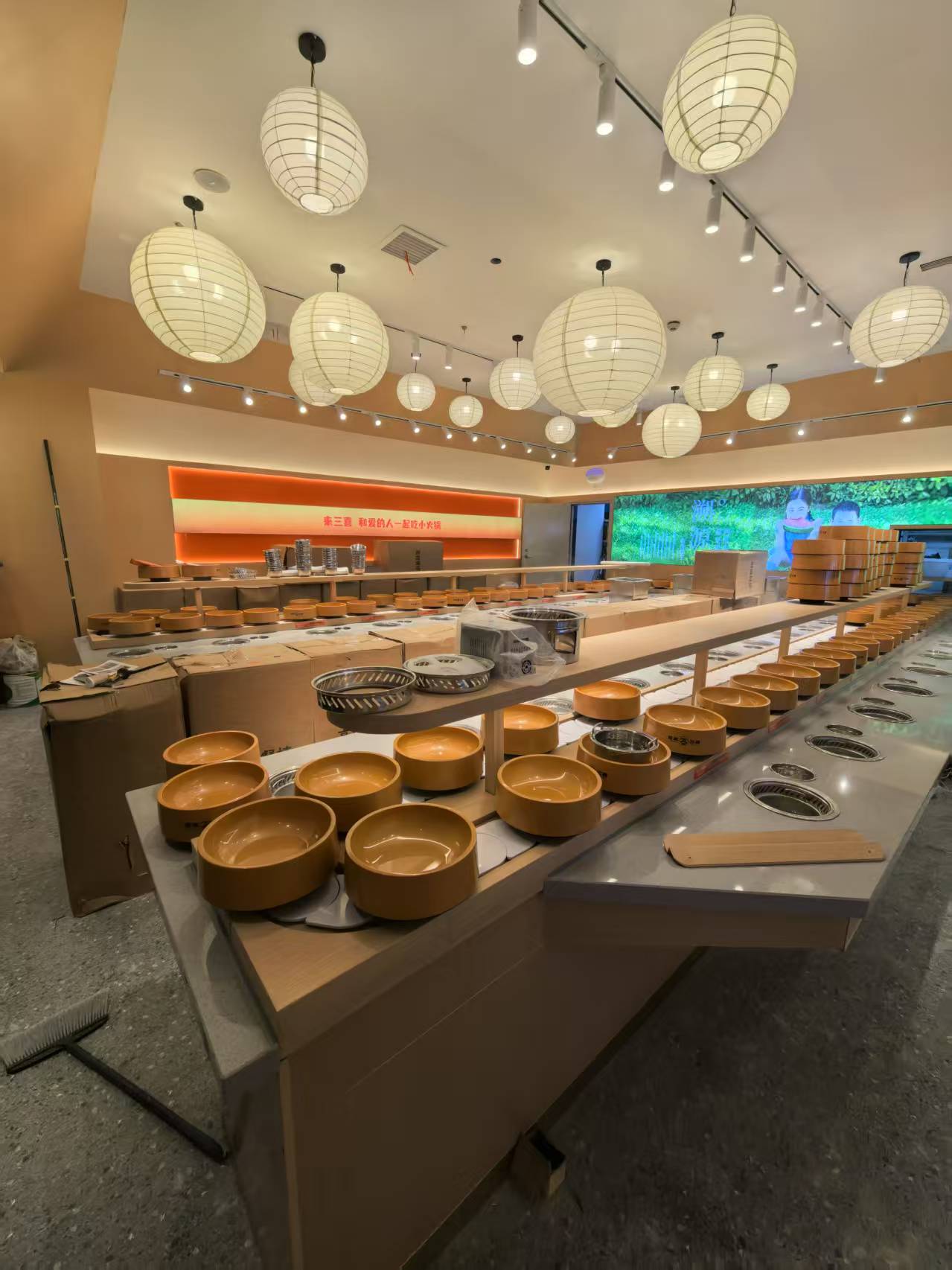 旋转小火锅设备