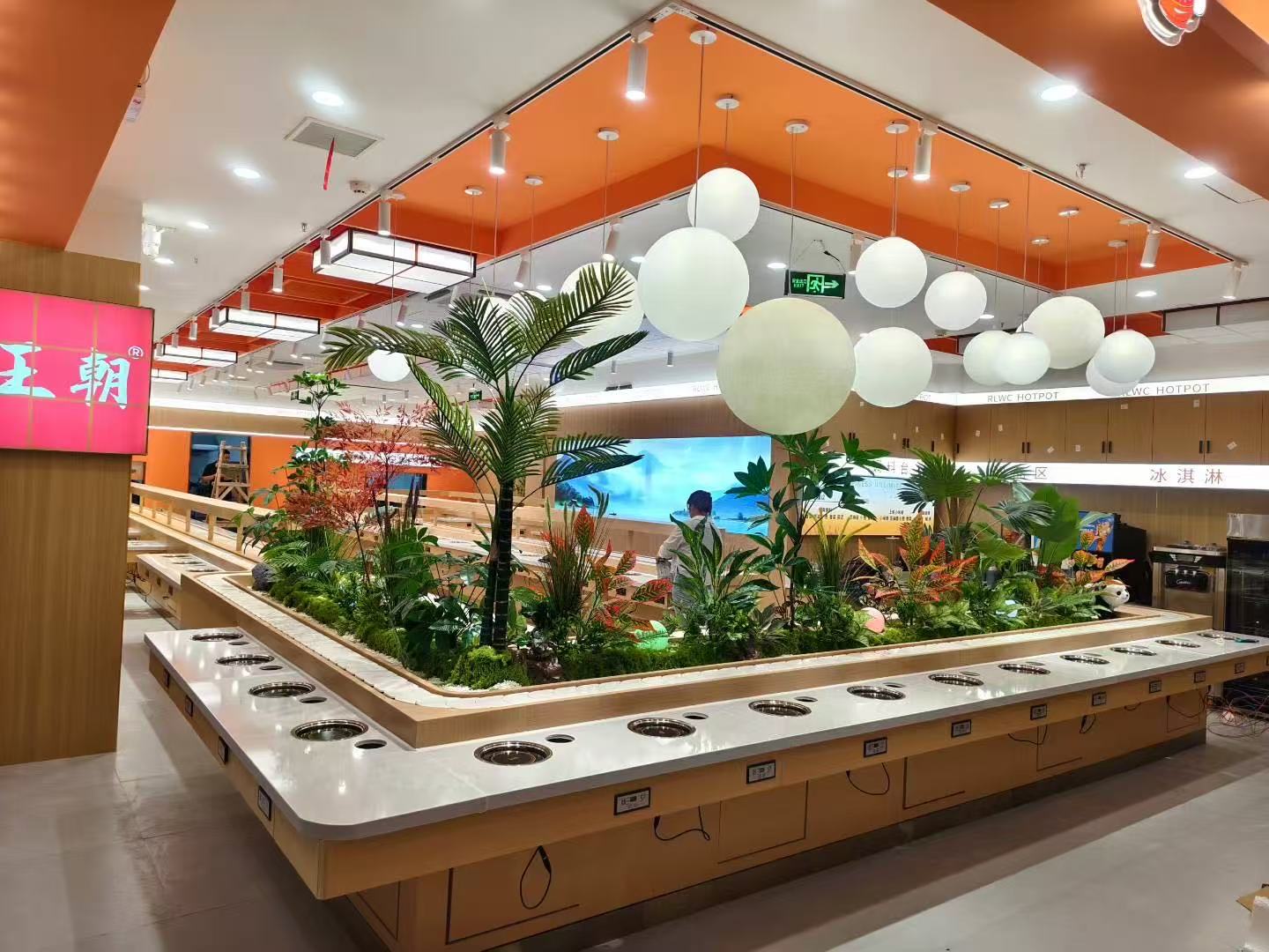 旋转小火锅设备