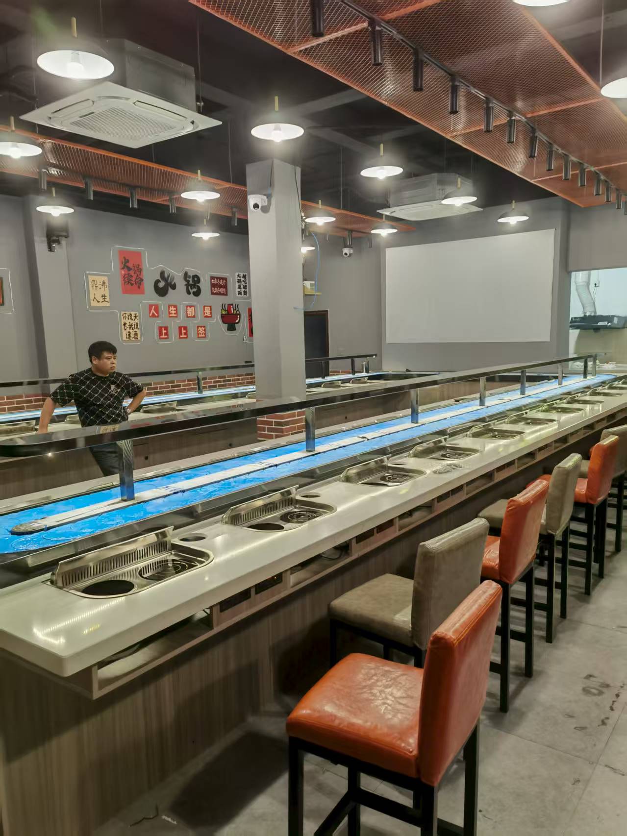 涮烤一体定制设备