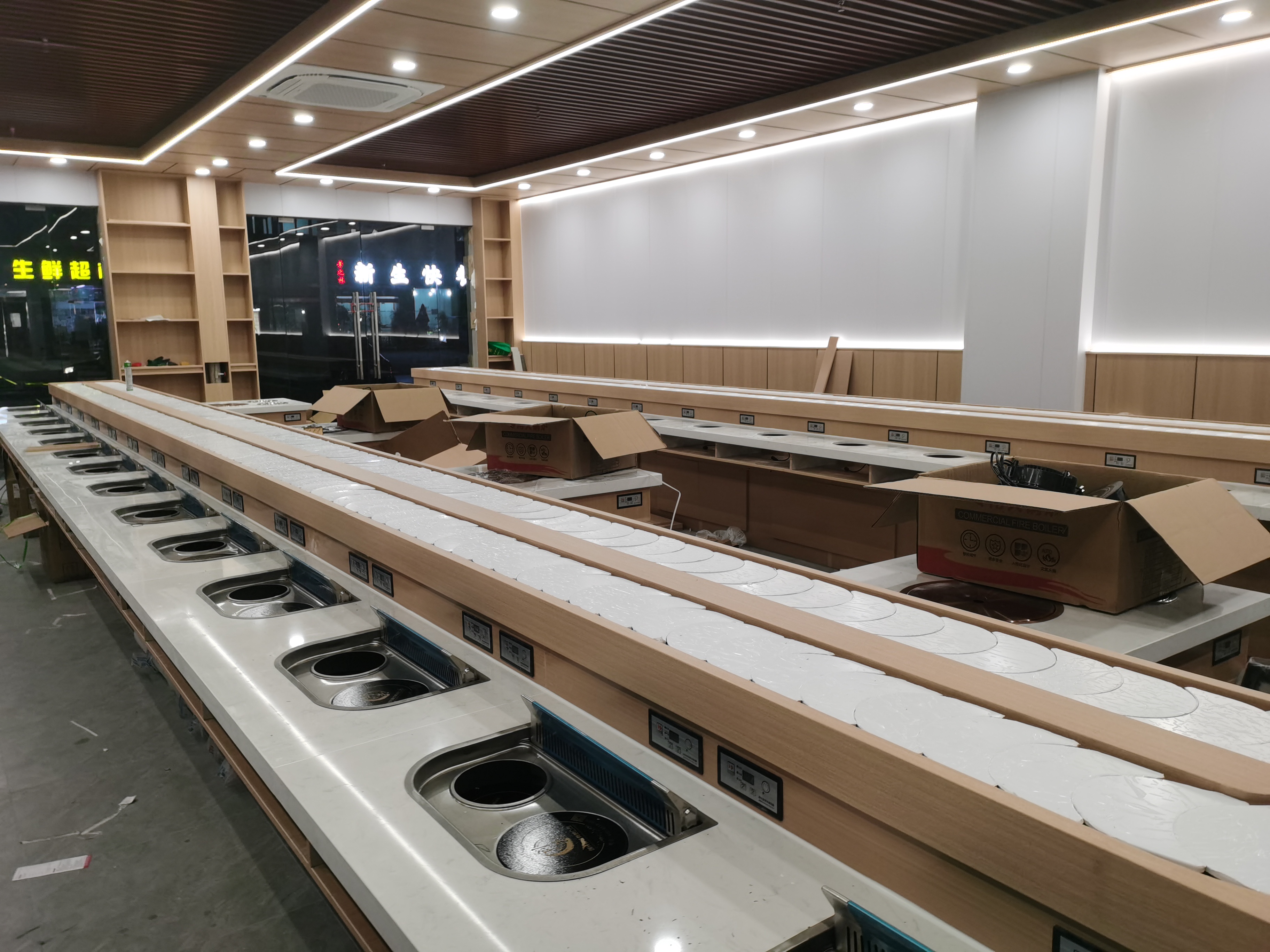 涮烤一体定制设备