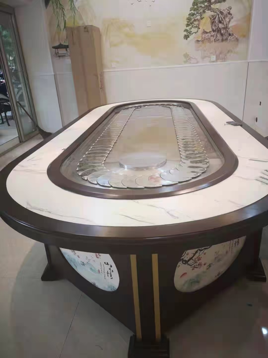 中餐桌火锅设备