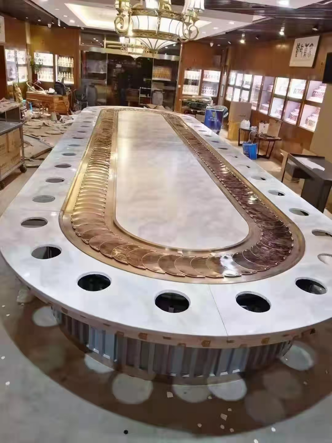 中餐桌火锅设备