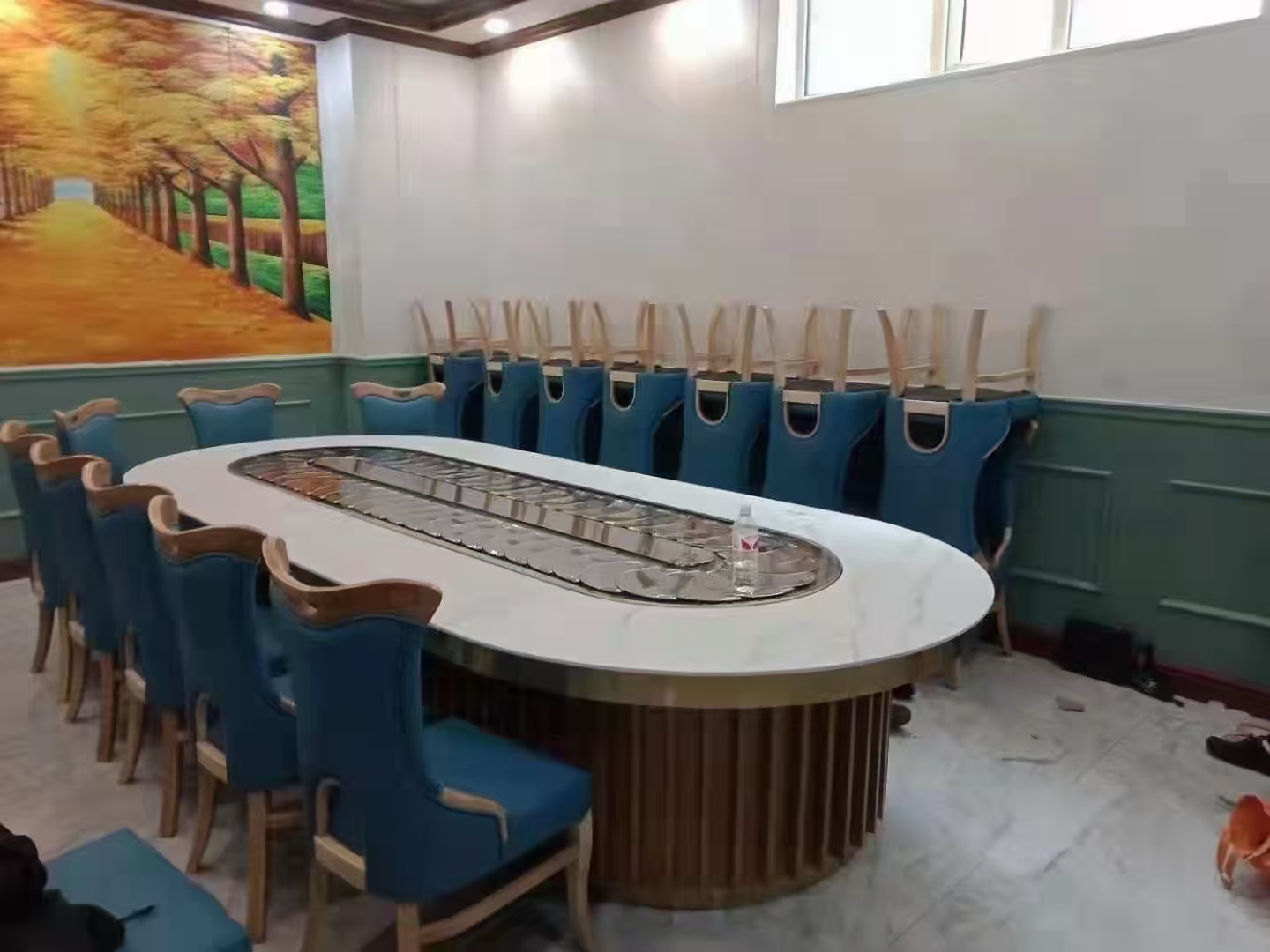 中餐桌火锅设备