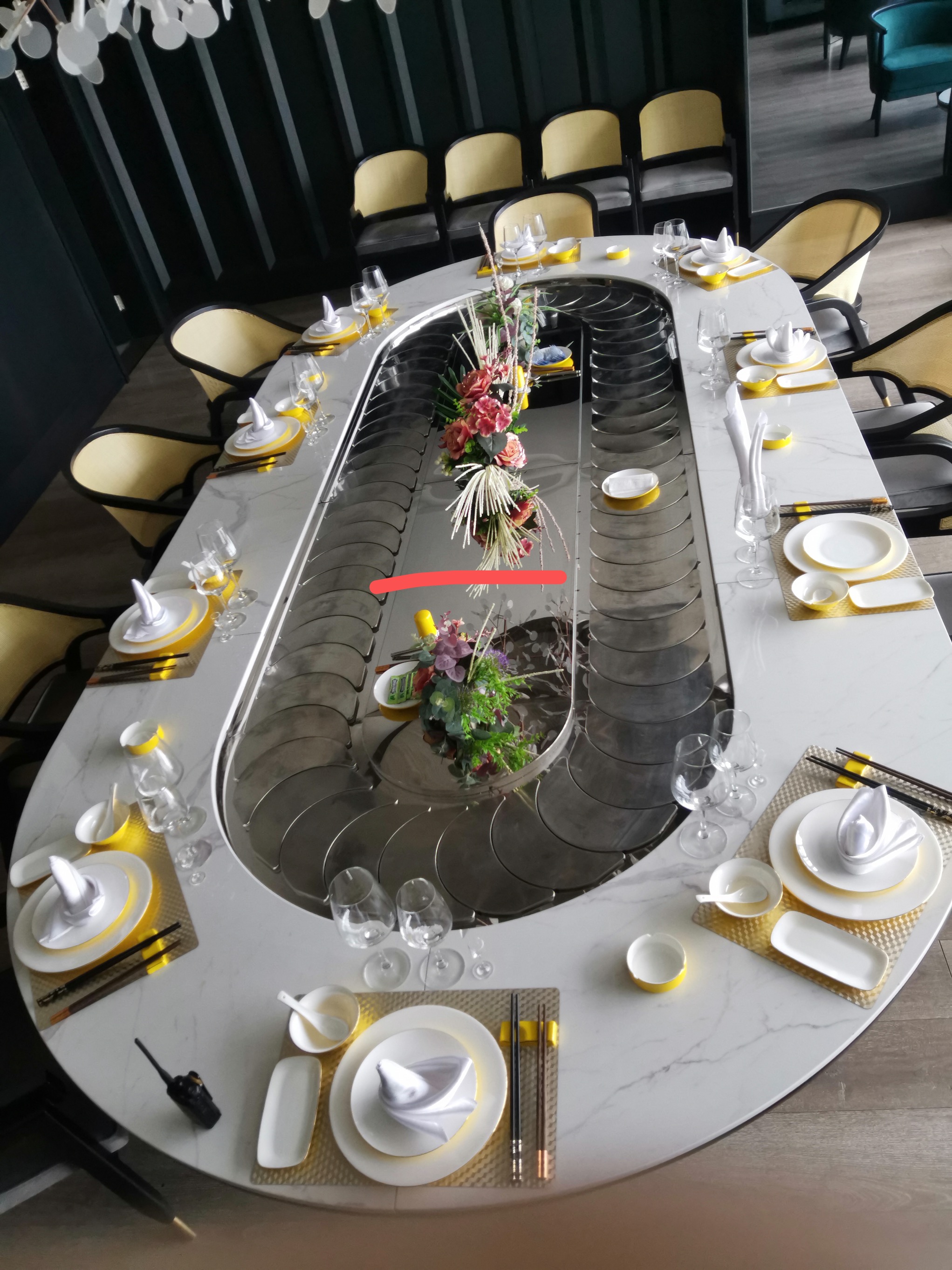 中餐桌火锅设备